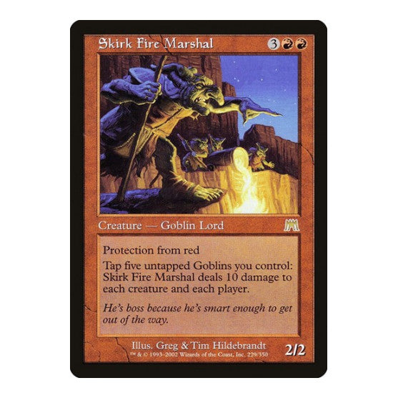 Skirk Fire Marshal Onslaught (ONS) - (, Moderately Played)
