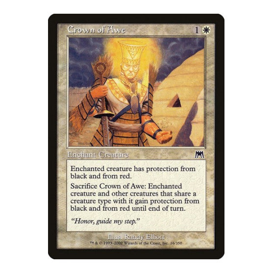 Crown of Awe Onslaught (ONS) - (, Moderately Played)