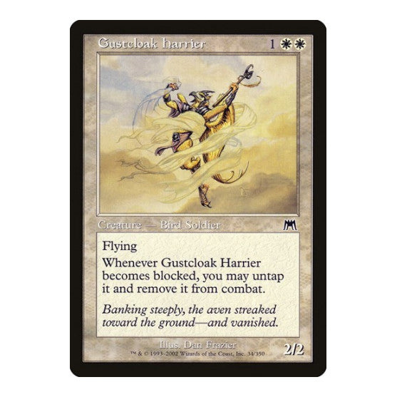 Gustcloak Harrier Onslaught (ONS) - (, Moderately Played)