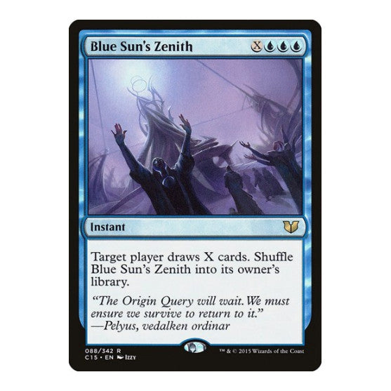 Blue Suns Zenith Commander 2015 (C15) - (#88, Rare) (, Lightly Played)