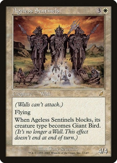 Ageless Sentinels Scourge (SCG) - (#1, Rare) (, Moderately Played)