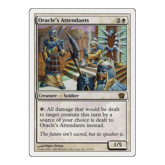 Oracles Attendants 8th Edition (8ED) - (, Heavily Played)