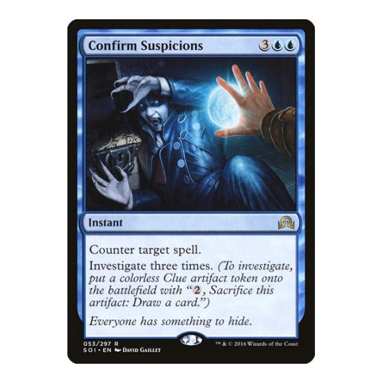 Confirm Suspicions Shadows over Innistrad (SOI) - (, Lightly Played)
