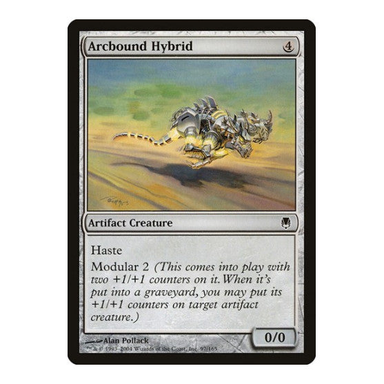 Arcbound Hybrid Darksteel (DST) - (, Moderately Played)
