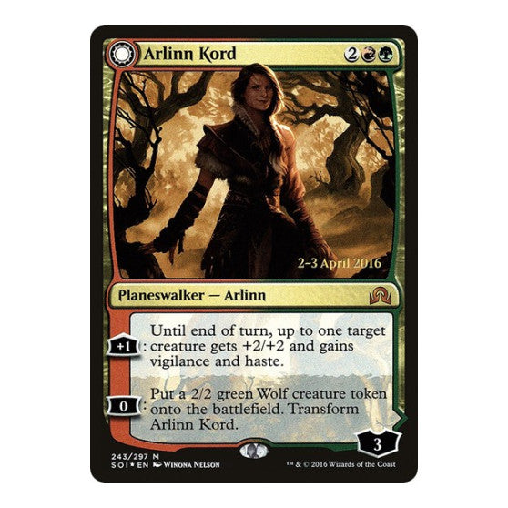Arlinn Kord Prerelease Cards (PRE) - (Foil, Lightly Played)