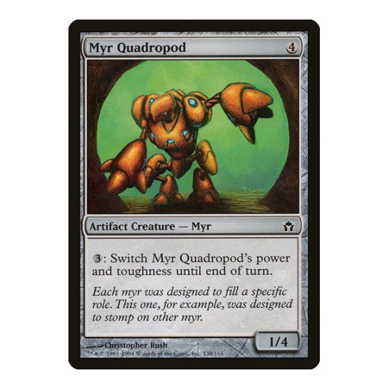 Myr Quadropod Fifth Dawn (5DN) - (, Heavily Played)