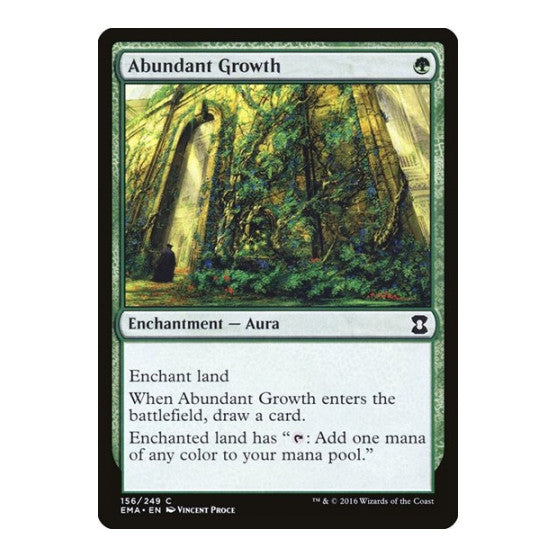 Abundant Growth Eternal Masters (EMA) - (, Lightly Played)