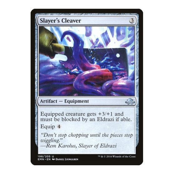 Slayers Cleaver Eldritch Moon (EMN) - (Foil, Moderately Played)