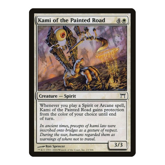 Kami of the Painted Road Champions of Kamigawa (CHK) - (, Moderately Played)