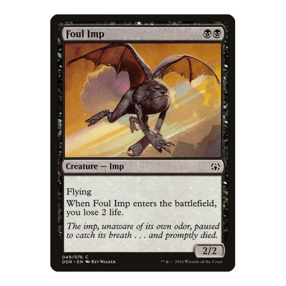 Foul Imp Duel Decks: Nissa vs. Ob Nixilis (DDR) - (, Moderately Played)