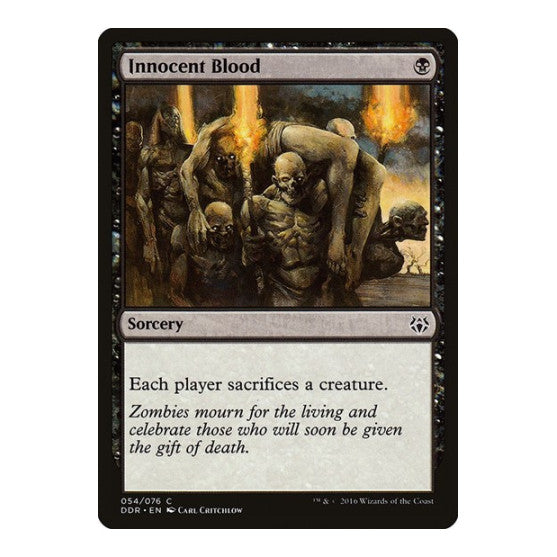 Innocent Blood Duel Decks: Nissa vs. Ob Nixilis (DDR) - (, Moderately Played)