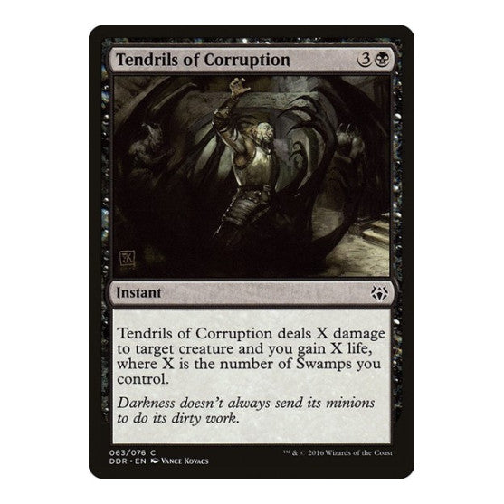Tendrils of Corruption Duel Decks: Nissa vs. Ob Nixilis (DDR) - (, Moderately Played)
