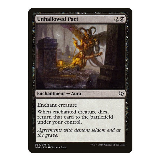 Unhallowed Pact Duel Decks: Nissa vs. Ob Nixilis (DDR) - (, Moderately Played)