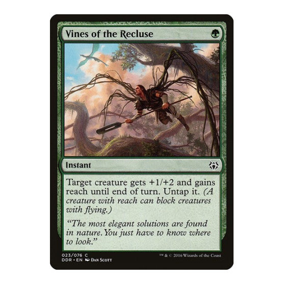 Vines of the Recluse Duel Decks: Nissa vs. Ob Nixilis (DDR) - (, Moderately Played)