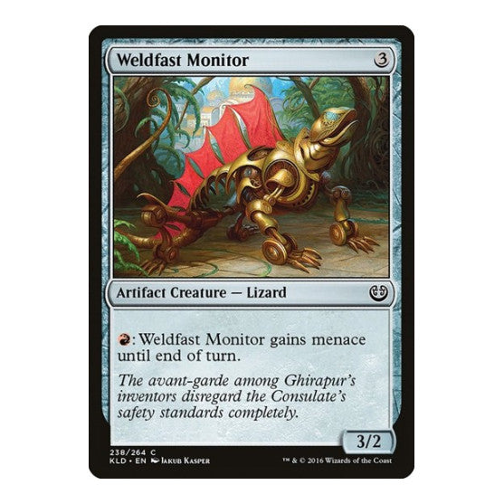 Weldfast Monitor Kaladesh (KLD) - (Foil, Moderately Played)