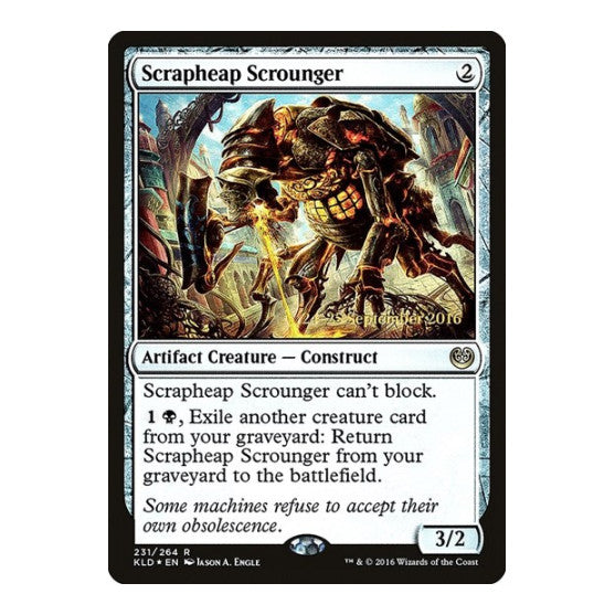 Scrapheap Scrounger Prerelease Cards (PRE) - (Foil, Near Mint)