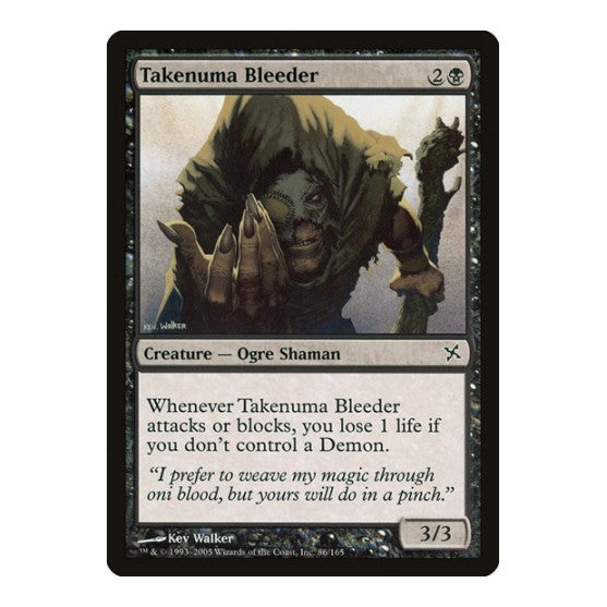 Takenuma Bleeder Betrayers of Kamigawa (BOK) - (, Moderately Played)