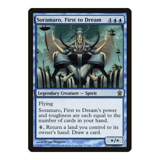Soramaro First to Dream Saviors of Kamigawa (SOK) - (, Damaged)
