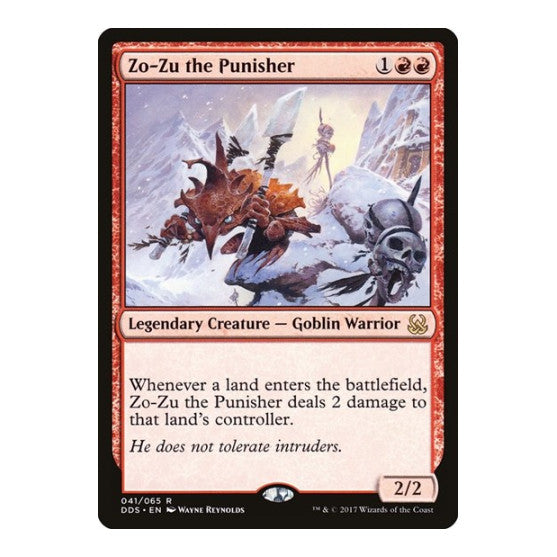Zo Zu the Punisher Duel Decks: Mind vs. Might (DDS) - (, Moderately Played)