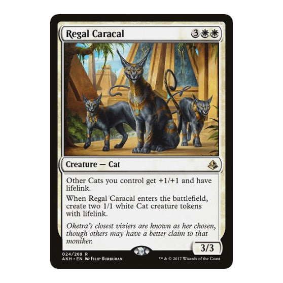 Regal Caracal Amonkhet (AKH) - (, Moderately Played)