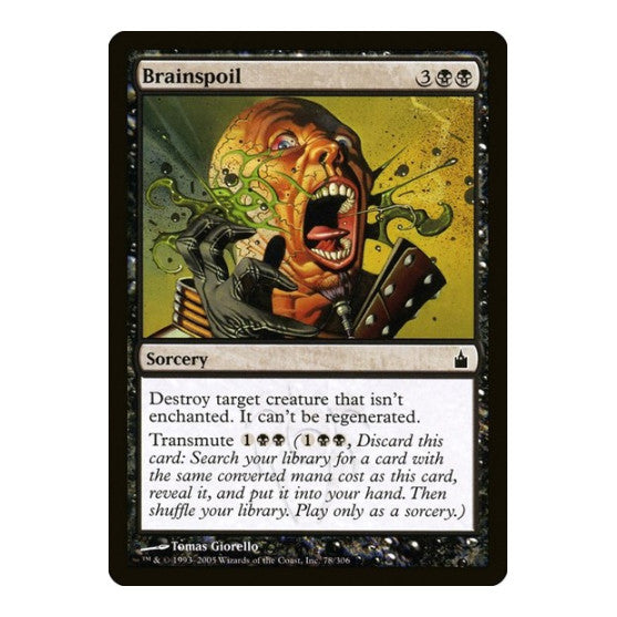 Brainspoil Ravnica: City of Guilds (RAV) - (, Moderately Played)