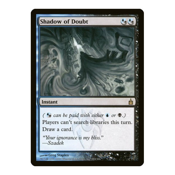 Shadow of Doubt Ravnica: City of Guilds (RAV) - (, Heavily Played)