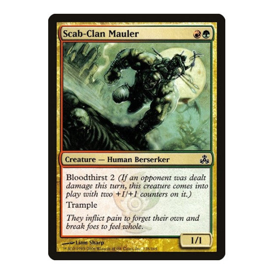 Scab Clan Mauler Guildpact (GPT) - (, Moderately Played)