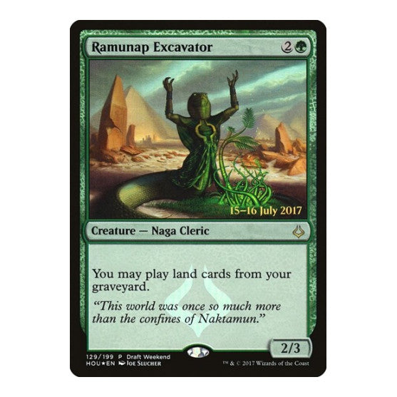 Ramunap Excavator (Draft Weekend) Launch Party & Release Event Promos (LARP) - (Foil, Lightly Played)