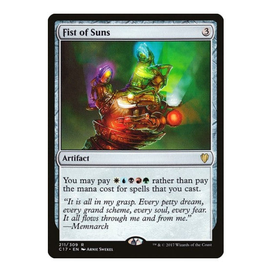 Fist of Suns Commander 2017 (C17) - (, Lightly Played)