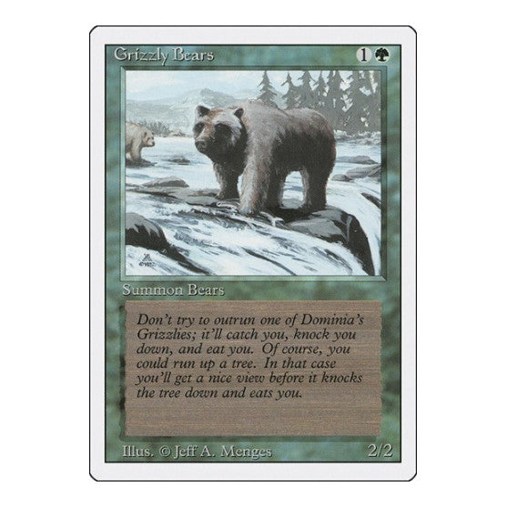 Grizzly Bears Revised Edition (3ED) - (, Moderately Played)