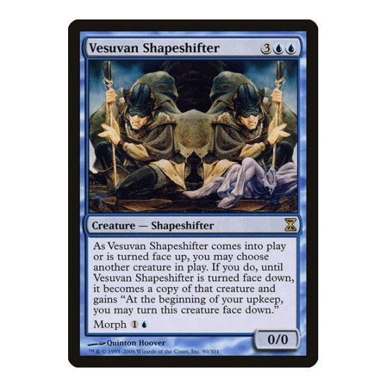 Vesuvan Shapeshifter Time Spiral (TSP) - (Foil, Moderately Played)