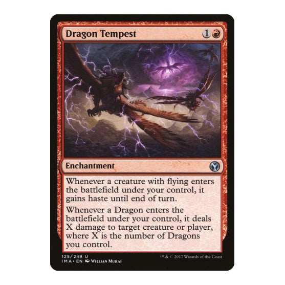Dragon Tempest Iconic Masters (IMA) - (#125, Uncommon) (, Near Mint)