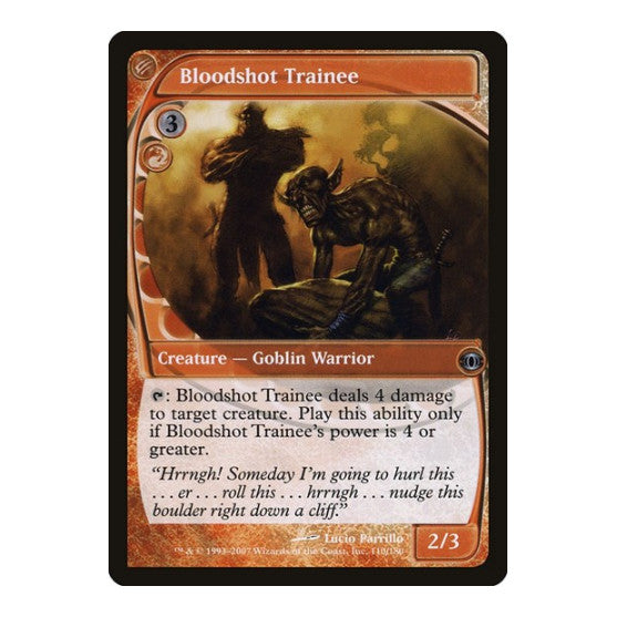 Bloodshot Trainee Future Sight (FUT) - (, Heavily Played)