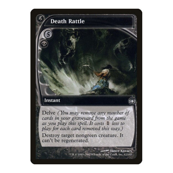 Death Rattle Future Sight (FUT) - (, Lightly Played)