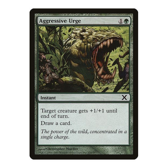 Aggressive Urge 10th Edition (10E) - (, Moderately Played)