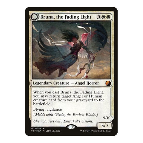 Bruna, the Fading Light From the Vault: Transform (V17) - (Foil, Near Mint)