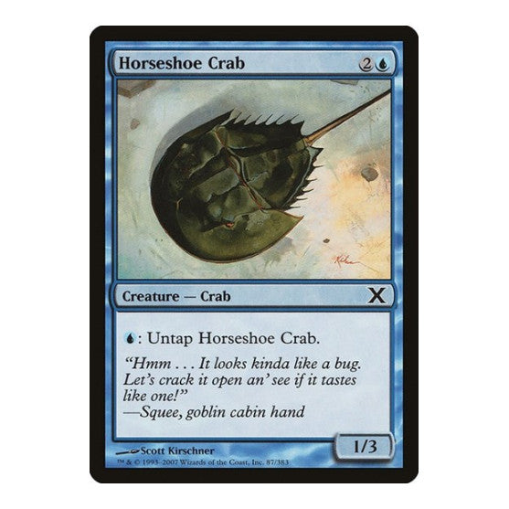 Horseshoe Crab 10th Edition (10E) - (, Moderately Played)