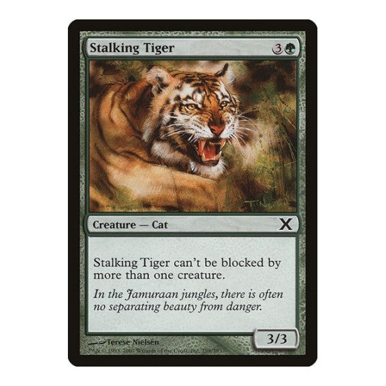Stalking Tiger 10th Edition (10E) - (, Moderately Played)