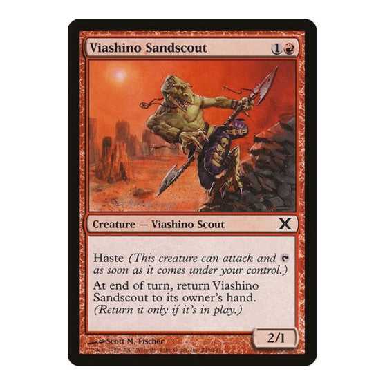Viashino Sandscout 10th Edition (10E) - (, Moderately Played)