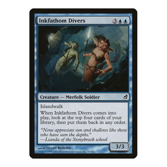 Inkfathom Divers Lorwyn (LRW) - (, Lightly Played)