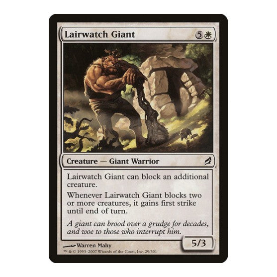 Lairwatch Giant Lorwyn (LRW) - (, Lightly Played)