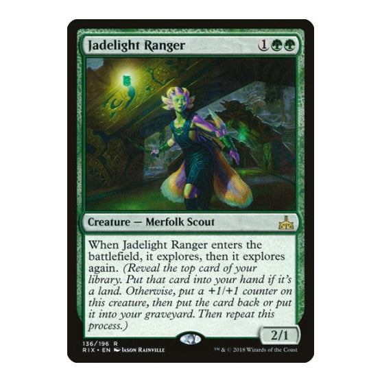 Jadelight Ranger Rivals of Ixalan (RIX) - (, Lightly Played)