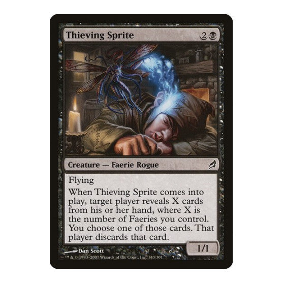 Thieving Sprite Lorwyn (LRW) - (, Lightly Played)