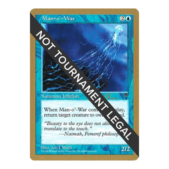 Man o War 1997 Paul McCabe VIS World Championship Decks (WCD)