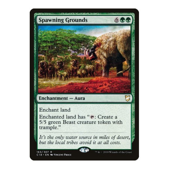 Spawning Grounds Commander 2018 (C18) - (, Moderately Played)