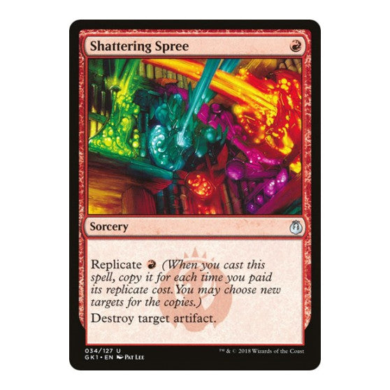 Shattering Spree Guilds of Ravnica: Guild Kits (GR1) - (, Heavily Played)