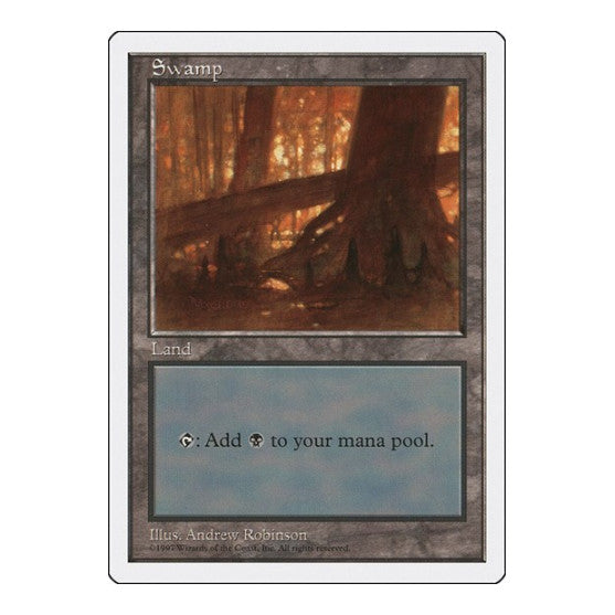 Swamp 440 Fifth Edition (5ED) - (, Moderately Played)