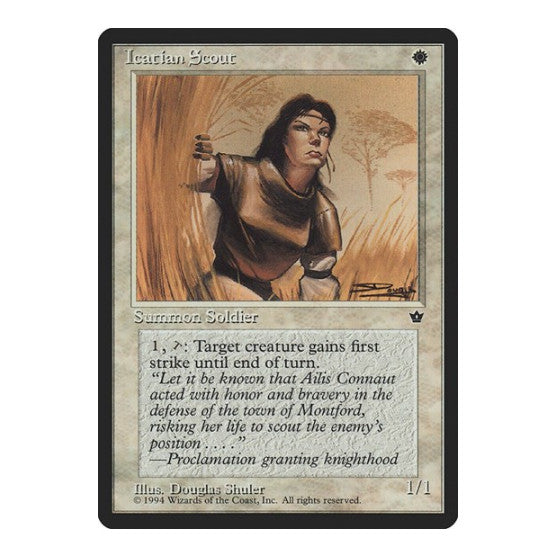 Icatian Scout Shuler Fallen Empires (FEM) - (, Moderately Played)