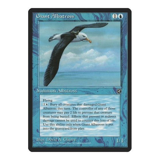 Giant Albatross Version 2 Homelands (HML) - (, Moderately Played)
