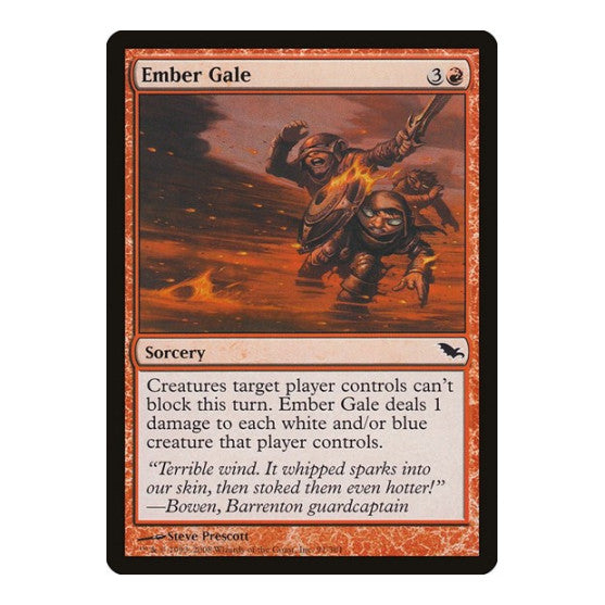 Ember Gale Shadowmoor (SHM) - (, Moderately Played)